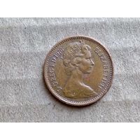 Великобритания 1/2 нового пенни, 1976г. (D-107)