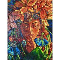 Тихий шёпот. Картина маслом