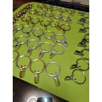 Кольца алюминевые для штор из СССР 30 шт.