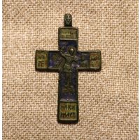 Крест / крестик Бесогон в эмали