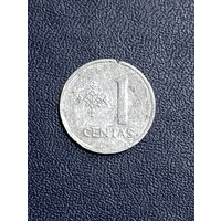 1 цент Литва. 1991г.