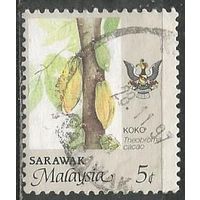 Малайские штаты(Саравак). Какао. 1986г. Mi#248.