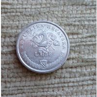 Werty71 Хорватия 2 липы 1997