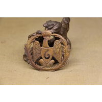 Киверная бляха армии НАПОЛЕОНА, линейный полк. ВОЙНА 1812 год. Распродажа коллекции вещей. С РУБЛЯ! АУКЦИОН!