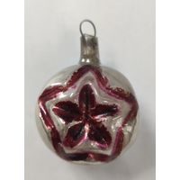 Елочная игрушка СССР.Звезда.