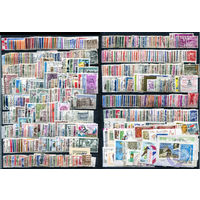 Марки разных стран 1 - 500+ марок - гашёные. #O-W-124-C-1