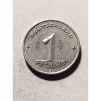 ГДР 1 пфенинг 1948