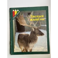Лясныя жывёлы. Кнiжка-маляванка