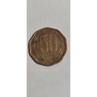 Чили 50 песос 2007