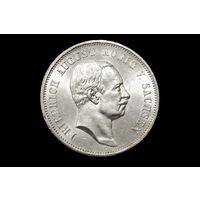 3 марки 1908 г. Саксония (Германия), Фридрих Август. Штемпельный блеск!