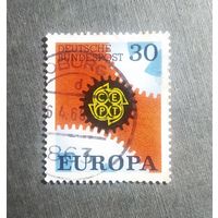 Марка Германия 1967 год Европа СЕРТ