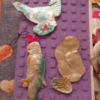 Картонаж ёлочная игрушка