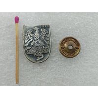 Знак-фрачник ПНР. Силезкое Померанско-Лубуское землячество Армия и Мазурия, 1945-1985. тяжёлый винт
