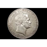 2 талера 1842 г. Пруссия (Германия), Фридрих Вильгельм IV. Кабинетная патина!