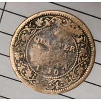 Британская Индия 1/4 анна 1810