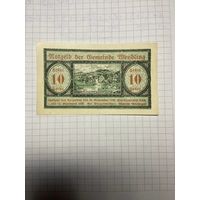 10 геллеров (нотгельды) Австрия.-2212