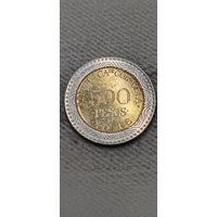 Колумбия 500 песос 2016