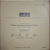Georg Friedrich Handel, Berliner Philharmoniker, Fritz Lehmann – Wassermusik - Orchester-Konzert Nr.25