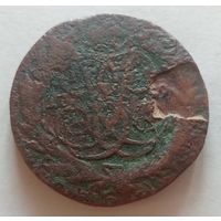 Российская Империя 5 копеек 1759г. Елизавета I