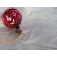 Клубника игрушка ёлочная СССР стекло не бита не реставрирована