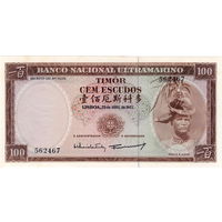 Тимор, 100 эскудо обр. 1963 г., UNC