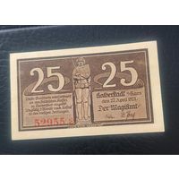 Нотгельд 25 пфеннигов