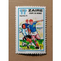 Марка Заир, ЧМ по футболу в Аргентине 1978 г.