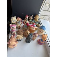 Лот старых советских резиновых игрушек