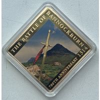 Сомали 25 шиллингов 2013 г. 700 лет битве при Бэннокбёрне. Меч