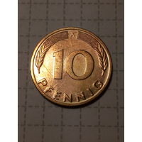 10 пфенниги ГДР  1992 A год