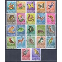 [2792] Того 1964. Фауна и флора. Гашеная серия. Кат.гаш.26 е.