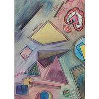 Пастельные тона, смешанная техника,  2008, Котов Олег