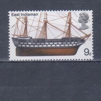 [1112] Великобритания 1969. Корабли.Парусники. MNH 2