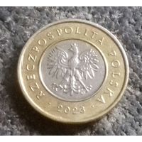 2 злотых, Польша 2023 г.