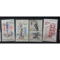 РАСПРОДАЖА ЧЕХОСЛОВАКИЯ 1965г. Полная серия. Гаш.