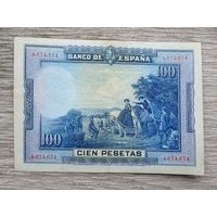 Werty71 Испания 100 Песет 1928 банкнота
