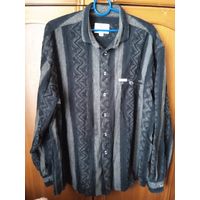 Рубашка мужская 54-56 размер,теплая.