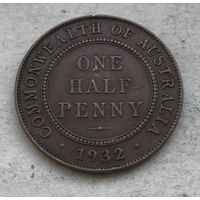 Австралия пол-пенни 1932 Георг V