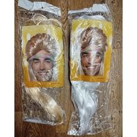 Парики - на сетке.