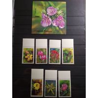 Танзания 1994 г. Цветы.