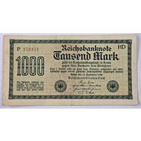 1922 год  Германия 1000