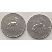 ЮАР 1 ранд 1977 г. Цена за 1 шт.