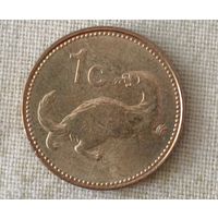 Мальта. 1 цент 2007 года.