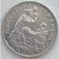 Перу 1/2 динеро 1912 г.