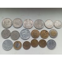 Монеты Польша 44 штуки