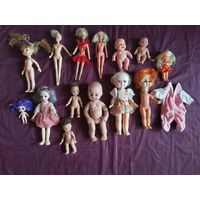 Куколки куклы пупсы разные около 2 кг с 1 рубля