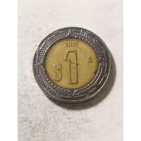 Мексика 1 песо 2010