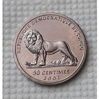 Конго - ДРК 50 сантимов, 2002 Верни Ловетт Кэмерон (14-19-46)