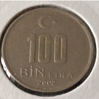 Турция. 100 000 лир 2002 года. (*).