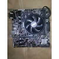 М. плата (A320M, Socket AM4) + Процессор + ОЗУ